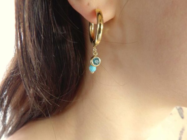 Boucles d'oreilles faits main