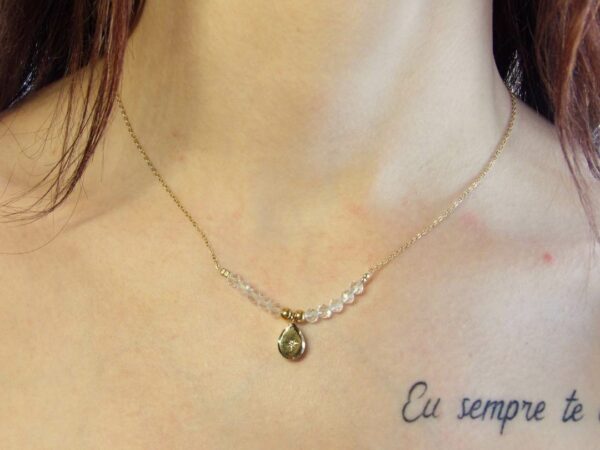 collier couleur or