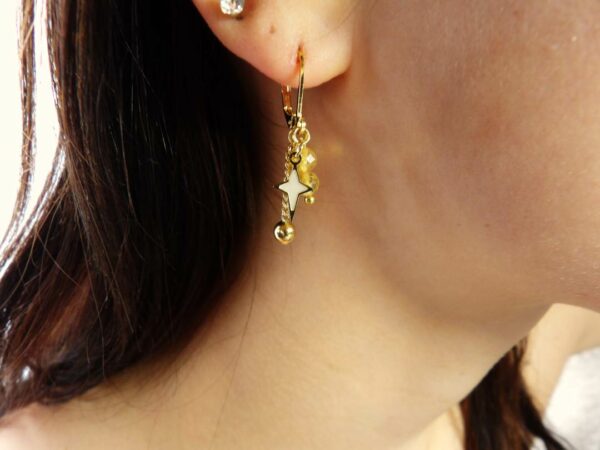 Boucles d’oreilles fantaisie