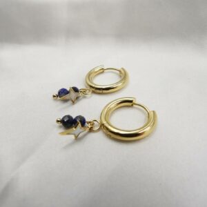 Boucle d'oreilles Lapis Lazuli