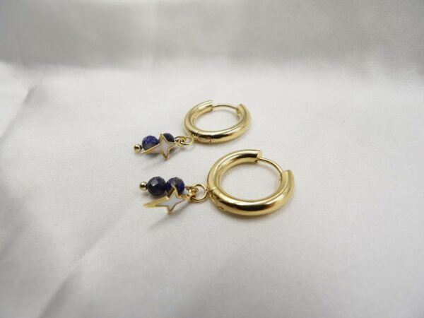 Boucle d'oreilles Lapis Lazuli