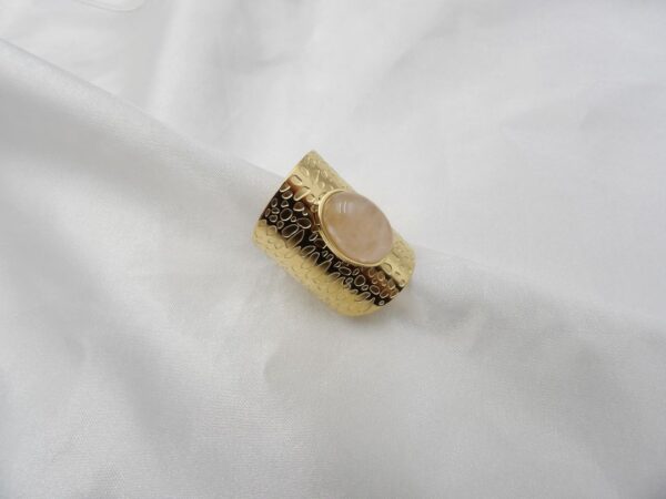 bague pierre naturelle